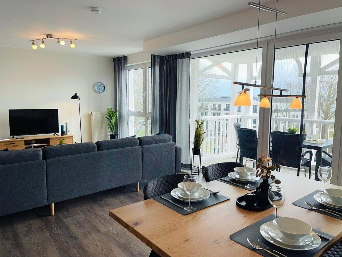 Haus-Ostseeapartments-Am-Fehmarnsund-Wohnung-24-Suedstrandblick Großenbrode Eksteriør billede