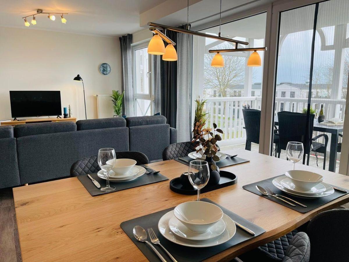 Haus-Ostseeapartments-Am-Fehmarnsund-Wohnung-24-Suedstrandblick Großenbrode Eksteriør billede