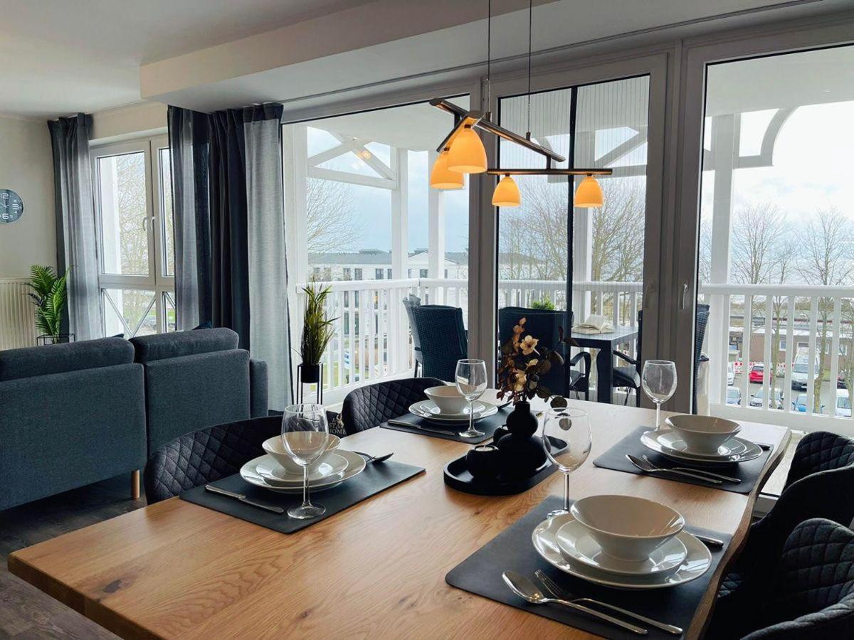 Haus-Ostseeapartments-Am-Fehmarnsund-Wohnung-24-Suedstrandblick Großenbrode Eksteriør billede