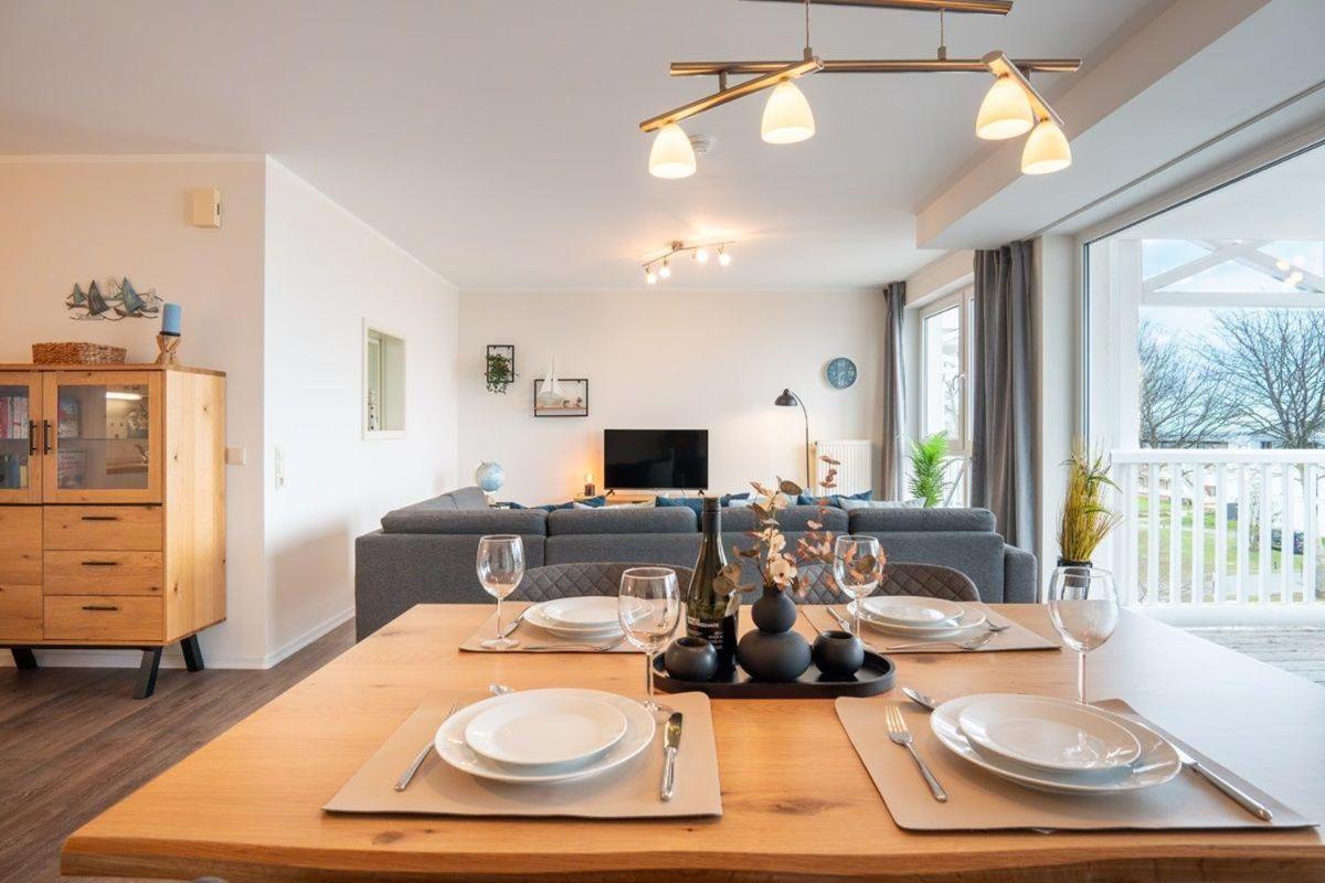 Haus-Ostseeapartments-Am-Fehmarnsund-Wohnung-24-Suedstrandblick Großenbrode Eksteriør billede